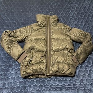 Black Turtle Neck Lululemon Puffer